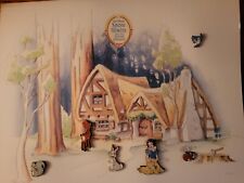DISNEY DLR SNOW WHITE GWP COMPLETE 6 PIN SET and MAP picture