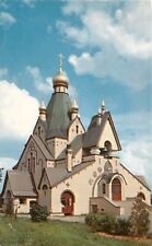 Holy Trinity Monastery Jordanville New York NY 1956 Russan Orthodox Postcard picture