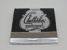 The Chatterbox Restaurant Central Avenue St. Petersburg Florida FULL Matchbook picture