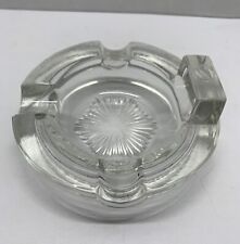Nice VINTAGE Thick Glass Cigar Ashtray - LOOK picture