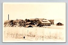 Fairbanks AK RPPC, University Alaska, Real Photo c1930 Vintage Postcard picture