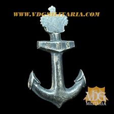 WWI/WWII British Royal Navy Anchor Kings Crown Jewelry Brooch Pin #Y125 picture