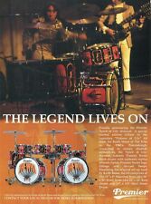 2006 Print Ad of Premier Spirit of Lily Drum Kit Tribute to Keith Moon The Who picture