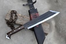 15 inches Long Blade Handmade Cleaver-large hunting machete-Tactical-Combat picture
