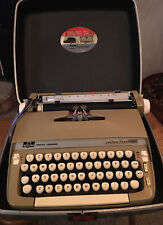 1960’s Vintage Smith Corona Sterling Portable Typewriter With Hard Case picture