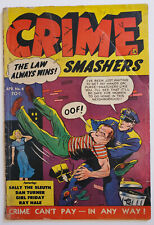 Crime Smashers 4 April 1951 Trojan Crime Comic Bellem Sally the Sleuth Pre-code picture