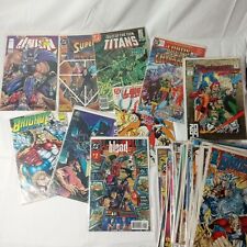 Big Lot of 43 Mixed COMICS Modern & Copper Age Marvel DC Image picture