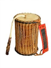 African Talking Drum with Stick Beater - Gangan Drum picture