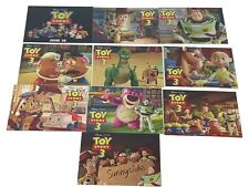 2010 DISNEY PIXAR TOY STORY 3 PROJECTIONIST LENTICULAR PROMO 10 Card Set COMPLET picture