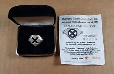 1993 Marvel X-Men Sterling Silver Diamond Comics Comic Book Character LE Ring picture
