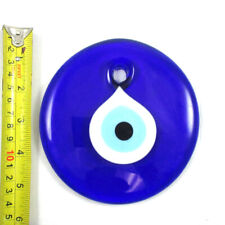 Large Blue Evil Eye Wall Hanging Protection Amulet  Luck Hamsa Decoration  5.25
