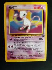 1999 - 2000 Mew #8 Black Star Promo Pokemon Card Non Holo NM picture