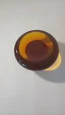 Homemade Heavy Amber Paperweight Looks Like The Moon Inside picture