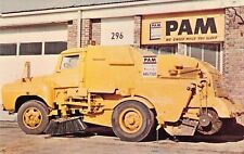 1966-68 LI NY Vintage STREET SWEEPER TRUCK Pam Ma Refrigerator / Tool Box Magnet picture