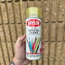 VTG c.1960s KRYLON Crystal Clear Spray Coating 1303 Spray Paint Can w/ Contents picture