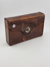 Rare Civil/Indian War Era George Lawrence Co. Brown Leather Cartridge Box. Clean picture