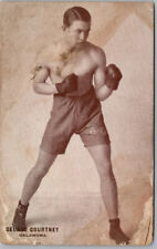 Postcard George Courtney Oklahoma Boxer picture