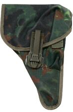 Used German Bundeswehr Flecktarn Army P1 / P38 Pistol Holster Fleck Camo Pouch picture