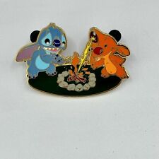 Disney Pin 52997 DS Disney Shopping STITCH & HEAT Experiment 609 Campfire LE 250 picture
