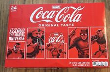 Marvel Assemble The Universe Coca Cola Original Limited Edition 24 Cans New picture