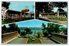 1974 Florida Motel 1000 Islands Ivy Lea Village Canada Multiview Postcard picture