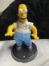 2002 Gemmy Singing/ Talking Homer Simpson 13” AS IS Does Not Dance picture