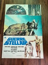 Star Wars Vintage Italian Movie Poster Original fotobusta Guerre Stellari picture