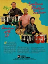Latin Percussion - Vilato Orestes / Armando Peraza / Raul Rekow - 1987 Print Ad picture
