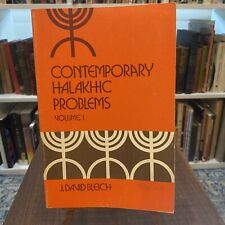 Contemporary Halakhic Problems Volume 1 by J. David Bleich picture