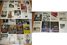 Vintage Stereo Print Ads Akai BIC Craig Dual Pioneer Sony TDK Teac  picture