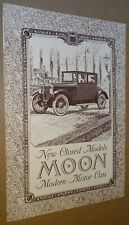 Moon Motor Cars circa 1920s Ad picture