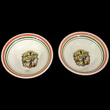 Himark Pasta Bowls 10.5 Inches Buona San Remo Italian Italy (Set of 2) picture