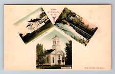 Fremont NH-New Hampshire, Scenic Views Of Fremont, Antique, Vintage Postcard picture