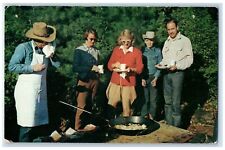 c1950's Sun Canyon In The Adirondacks Breakfast Warrensburg New York NY Postcard picture