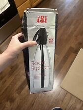 iSi North America Stainless Steel Soda Siphon 1 Quart Stainless. Shipping Free. picture
