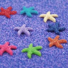 20pcs Tiny Resin Starfish Decorations Colorful DIY Decor For Micro Landscape picture