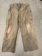 WWII US INFANTRY HBT COMBAT FIELD TROUSERS-LARGE, 36-SAVING PRIVATE RYAN COSTUME picture