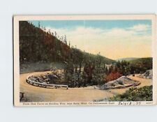 Postcard Horseshoe Curve on Harding Way Near Butte, Montana on Yellowstone Trail picture