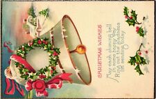 Vintage Postcard- Christmas, May each chiming bell in 1910 UnPost picture