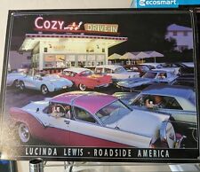 HOT ROD Cozy Drive-In Drive In Roadside America Metal Tin sign 12.5 X 16 picture