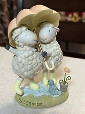 Dayspring Really Woolly Showers of Blessings Sheep Umbrella Figurine 2008 picture