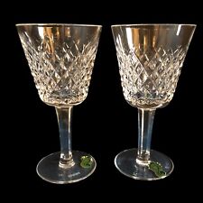 Waterford Crystal Stemware Glasses Cut Diamond Design Elegant Barware picture