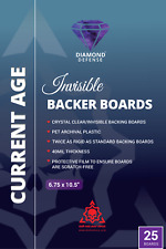 Crystal CLEAR COMIC BACKER BOARDS, Diamond Defense CURRENT AND SILVER AGE picture
