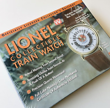 Lionel Trains Collectible Train Wrist Watch with Case [NEW + SEALED] Gift picture