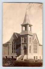 RPPC 1905. HOLTON, KANSAS, OLD CHURCH. POSTCARD. SM20 picture