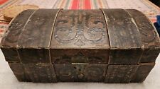 Early Paper Litho Antique Box 12.5×8×6 picture