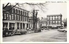 Market Square MANHEIM Pennsylvania Vintage Lancaster County PA Postcard picture