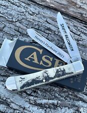CASE XX g SFO 2023 NATURAL HAUNTED HOUSE GATOR TRAPPER KNIFE KNIVES ONLY 50 MADE picture