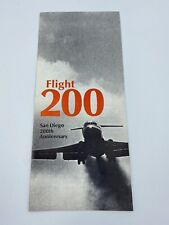 San Diego 200th Anniversary Flight 200 Brochure picture