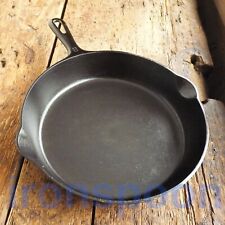 Vintage GRISWOLD Cast Iron SKILLET Frying Pan # 8 SMALL BLOCK LOGO - Ironspoon picture